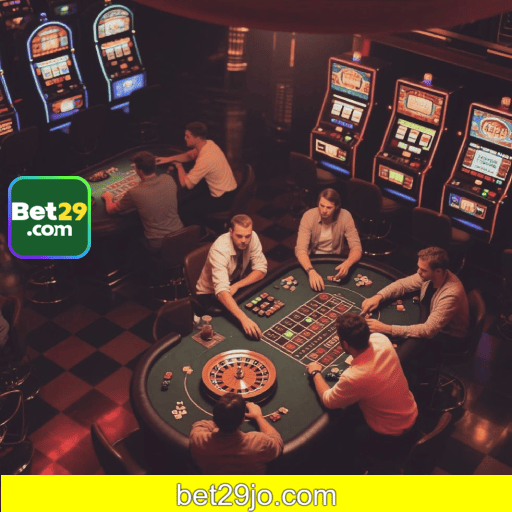 Imagem promocional do cassino online da BET29 mostrando jogos ao vivo